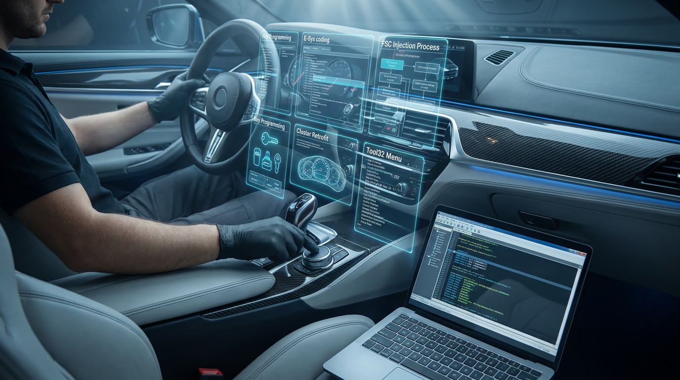 Why BMW Advanced Programming Course Stands Out – 100% practical training step-by-step beginner to professional secrets tricks proven solutions for technicians and BMW specialist business

