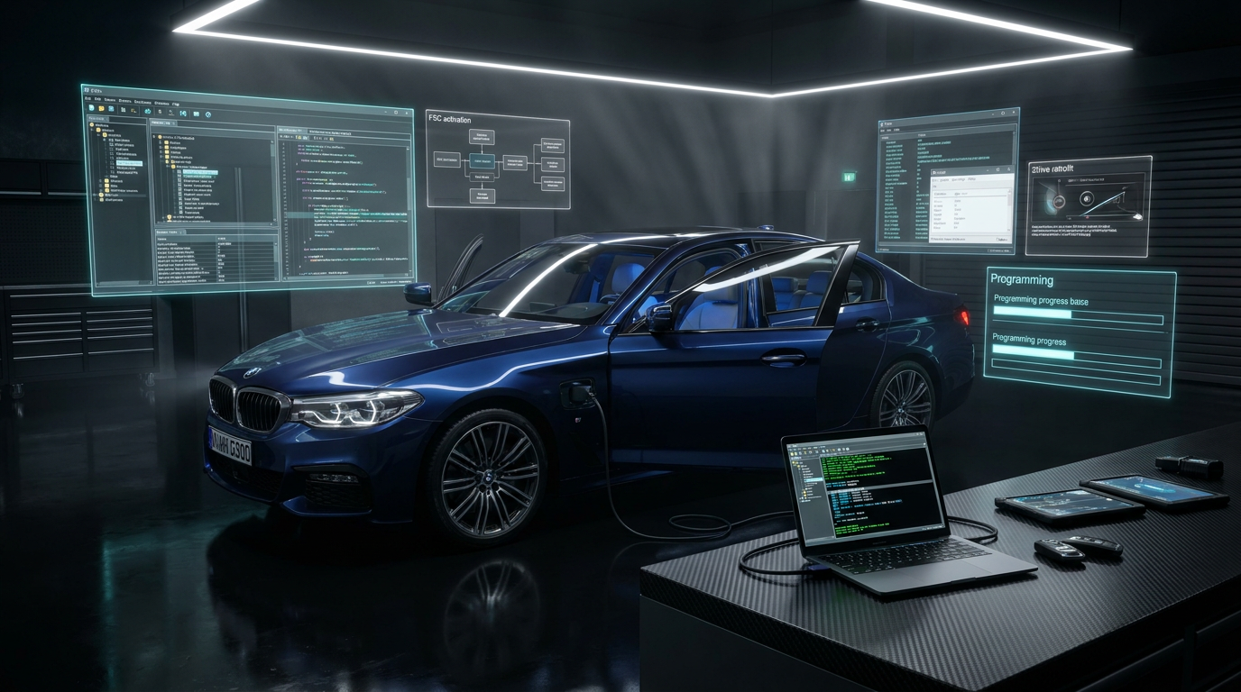 BMW OBD and on-bench programming coding – Real-life problem solving fixing programming errors fault diagnosis smart workarounds HDD replacement latest techniques without expensive tools

