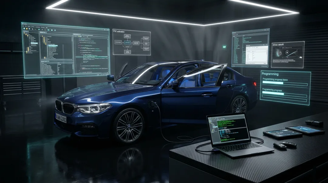 BMW OBD and on-bench programming coding – Real-life problem solving fixing programming errors fault diagnosis smart workarounds HDD replacement latest techniques without expensive tools

