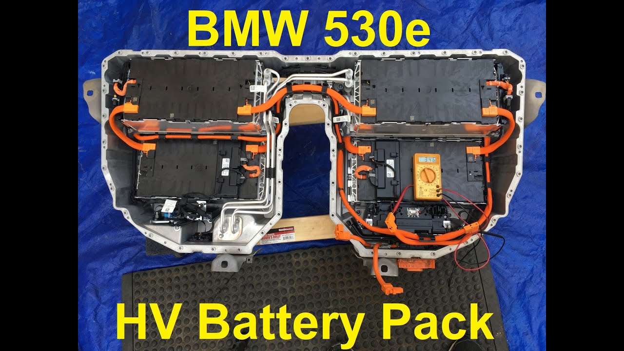 BMW G38 530Le High-Voltage Battery Explained