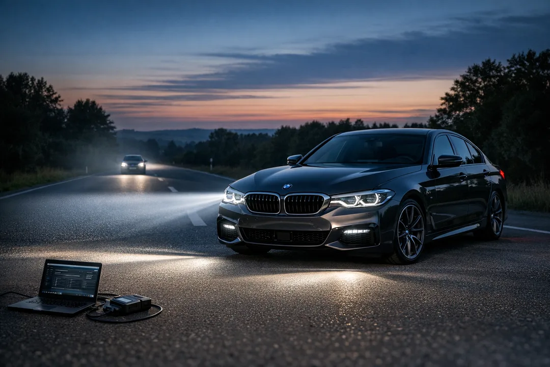 G Series BMW Anti-Dazzle Headlight Remote Coding