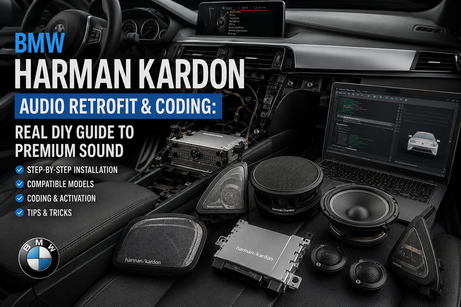 BMW Harman Kardon Audio Retrofit & Coding: Real DIY Guide to Premium Sound