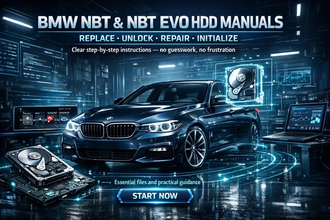 BMW HDD repair and programming training course