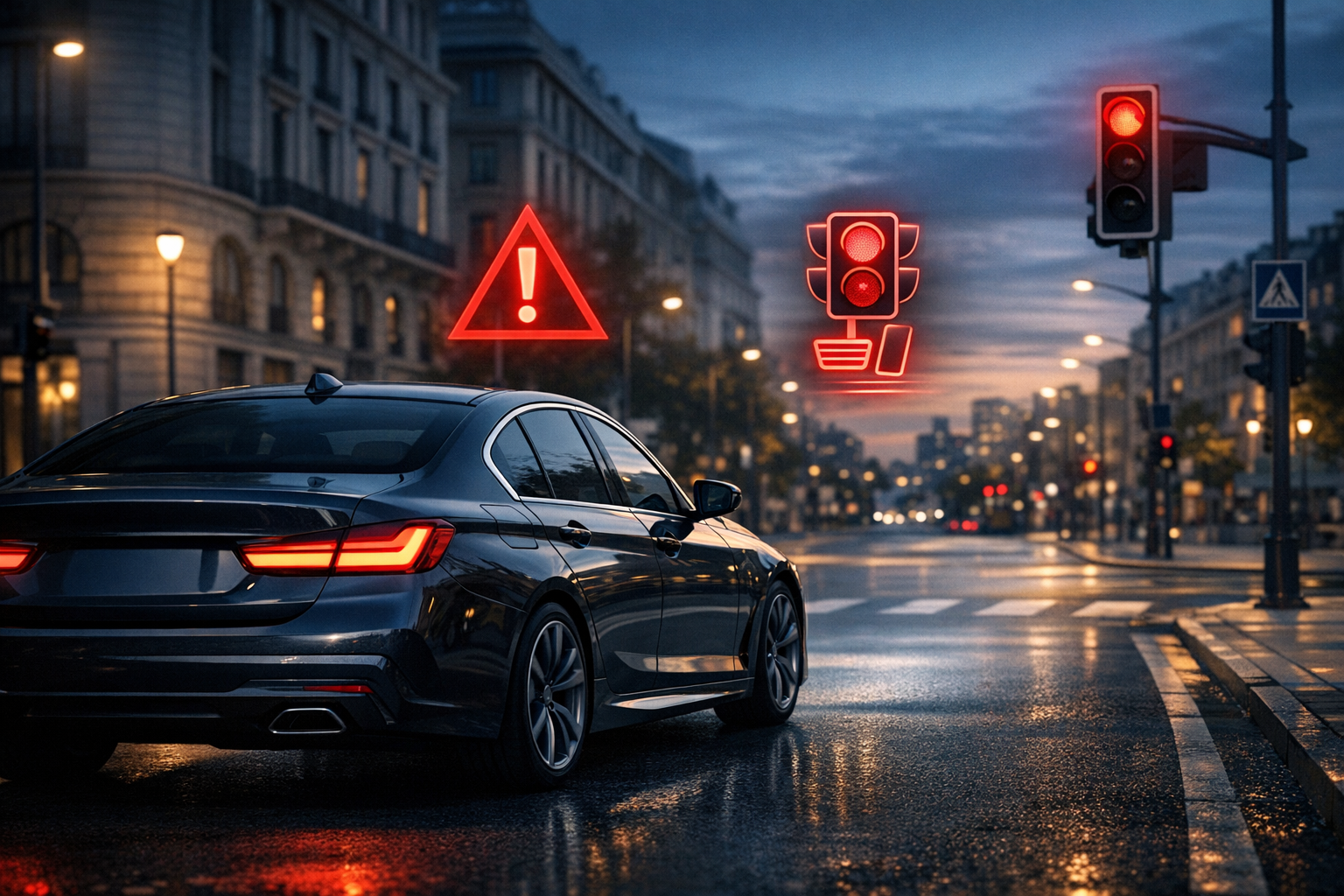 BMW Traffic Light Recognition: How Red-Light Braking Works
