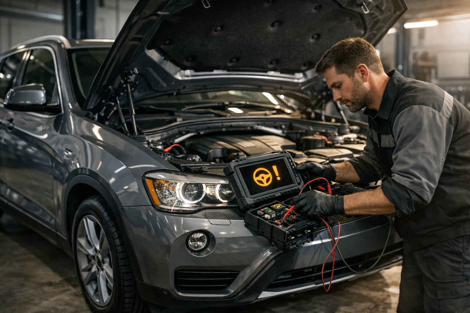 BMW X3 Electric Power Steering Fault: A Practical Repair Case
