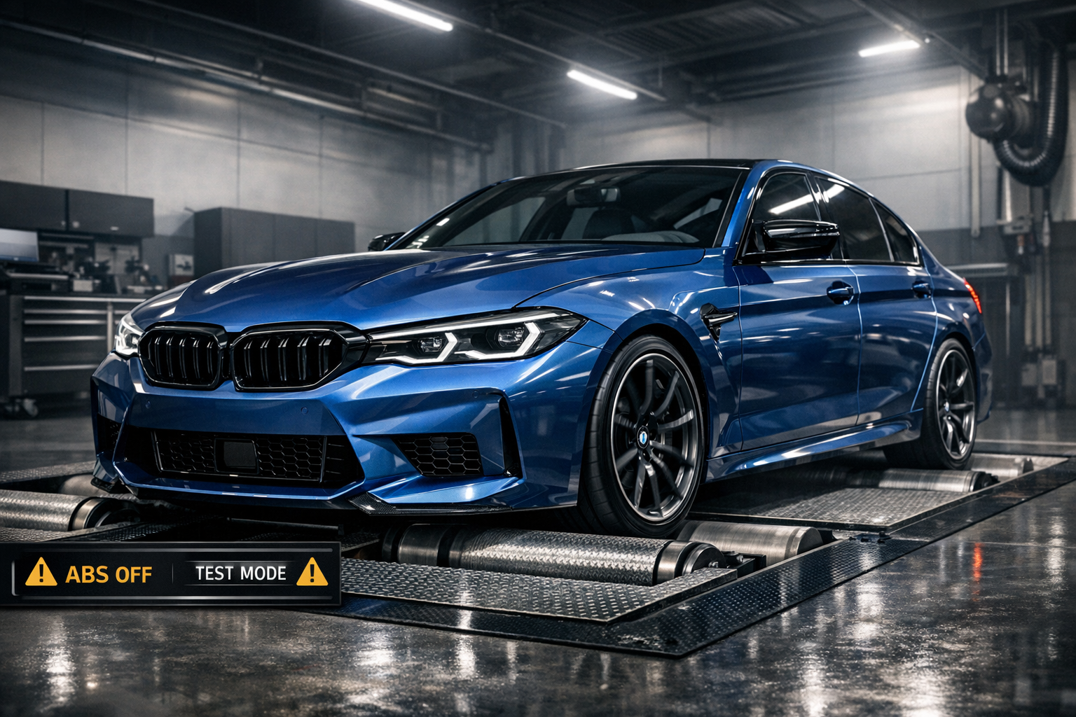 BMW Brake Test Stand Mode: How to Activate Roller Mode Safely
