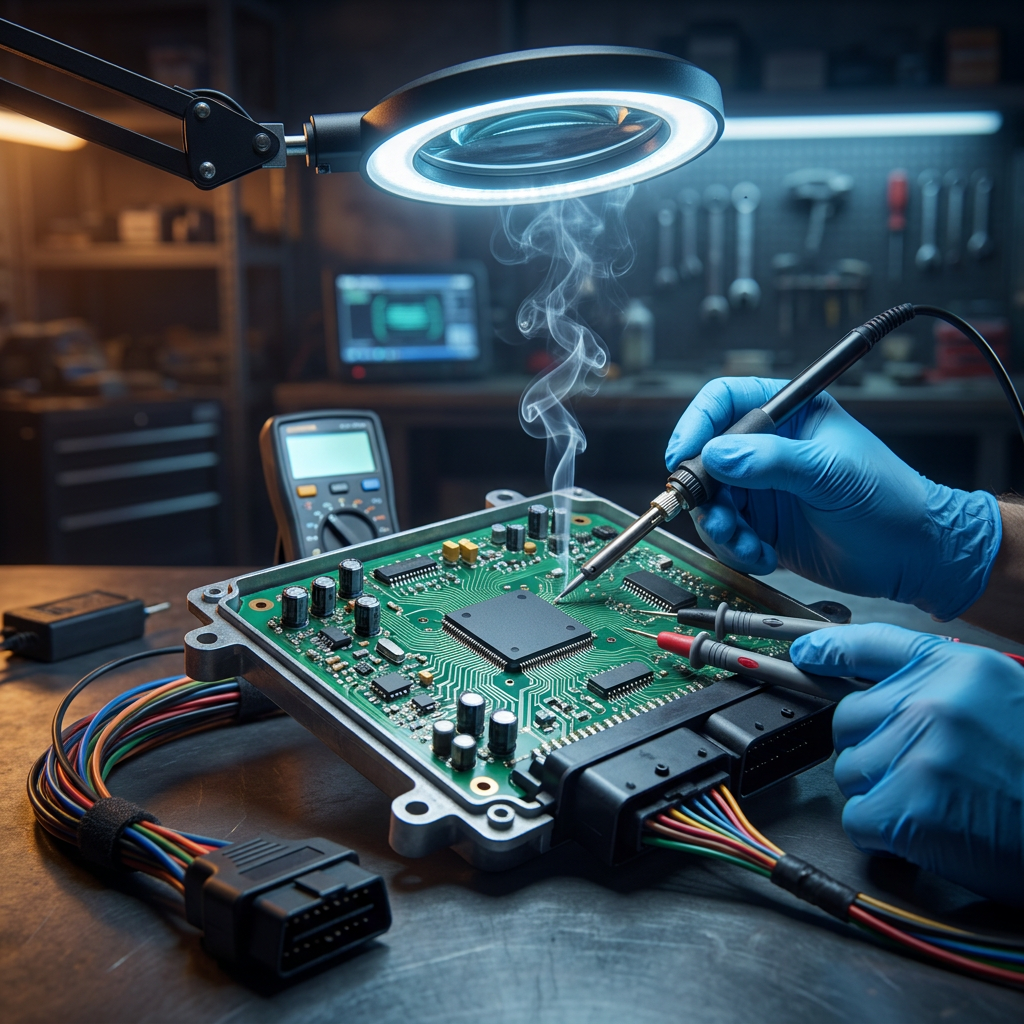 ECU Repair: How to Diagnose, Test, and Fix a Faulty Engine Control Unit (Without Overpaying)
