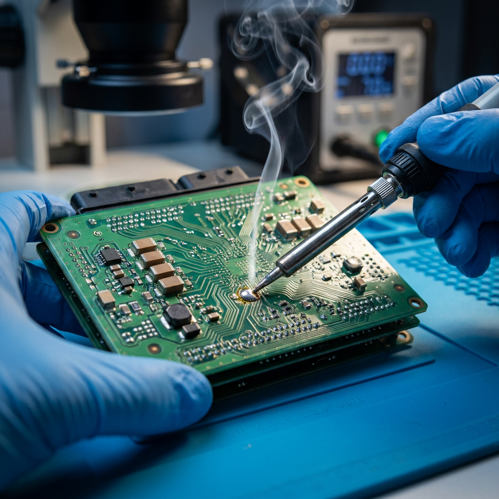 ECU Solder Joint Repair: The Step-by-Step Procedure Pro Techs Actually Use

