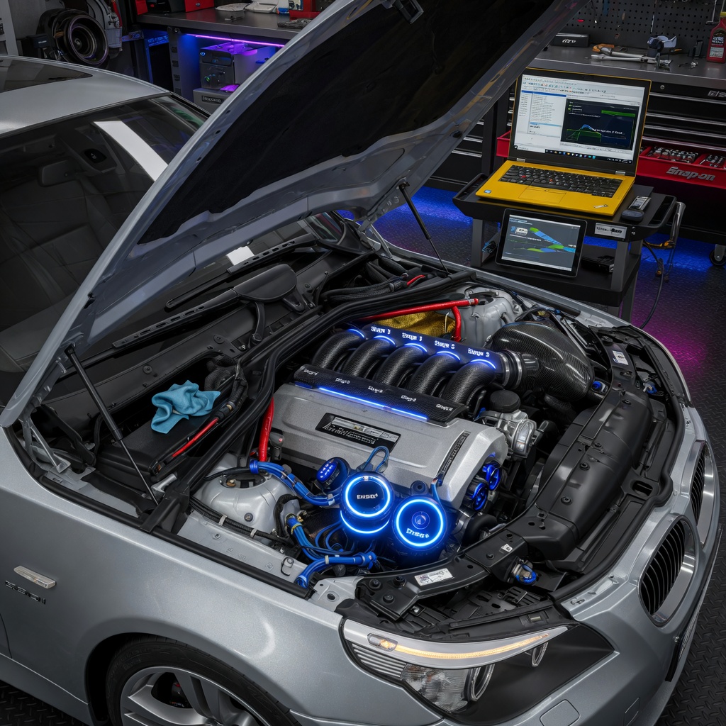 BMW E60 523i to 525i N52 Conversion Guide: Intake & Coding Upgrade