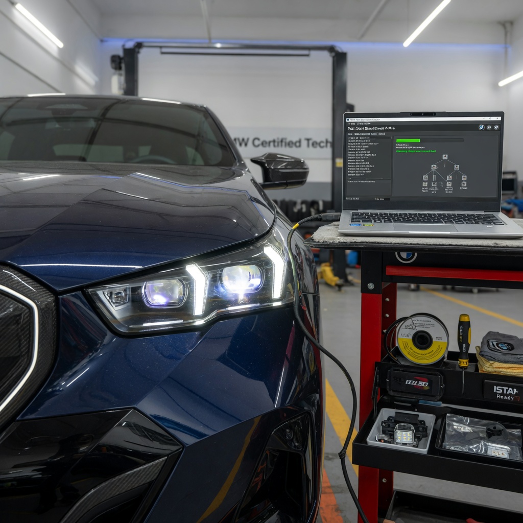 How to Fix Lamp Short Circuits on BMW F-Models and Later with Tool32