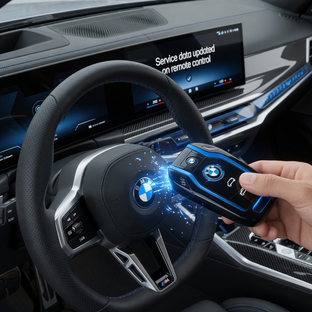 How to Program BMW F & G Series Key Fob Service Data Without Coding

