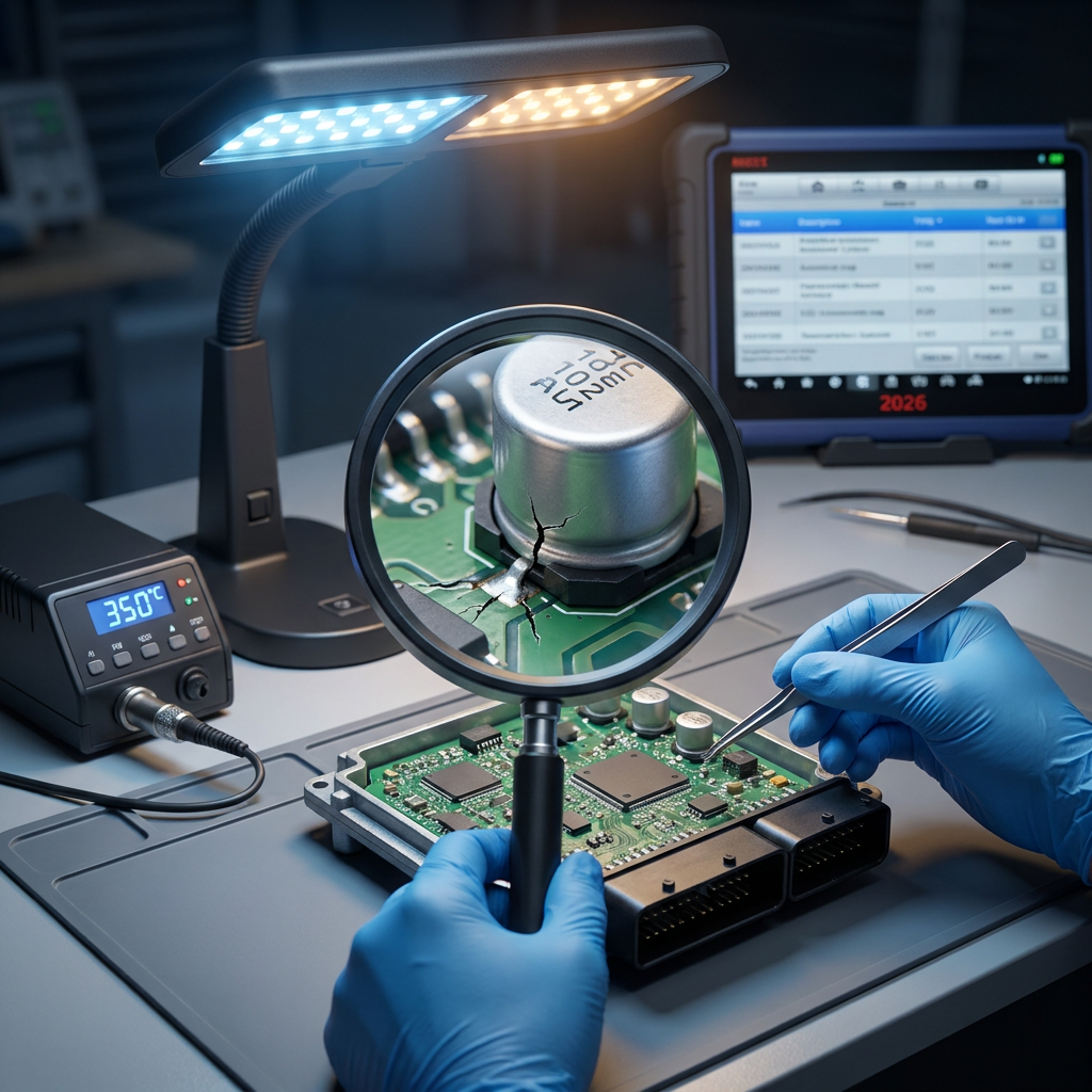 How to Diagnose a Suspected Solder Joint Failure in a Car ECU (Step-by-Step Guide)
