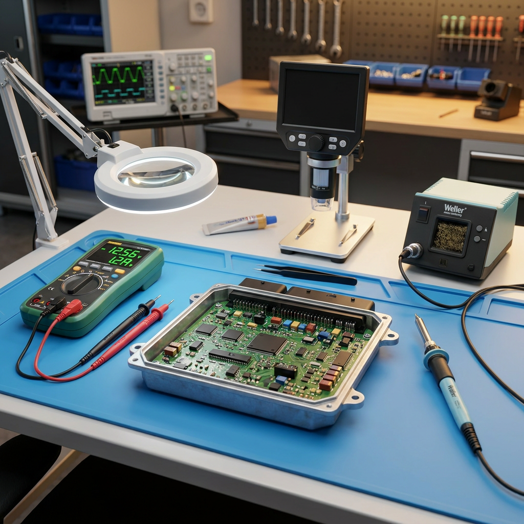 ECU Short Circuit: How to Find and Repair the Fault