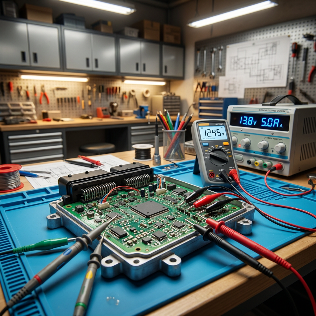 How to Test an Automotive ECU on the Bench