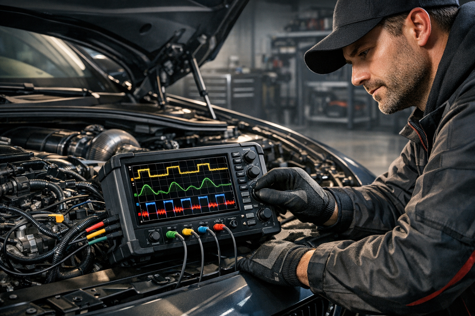 How to Use an Oscilloscope for ECU Diagnostics
