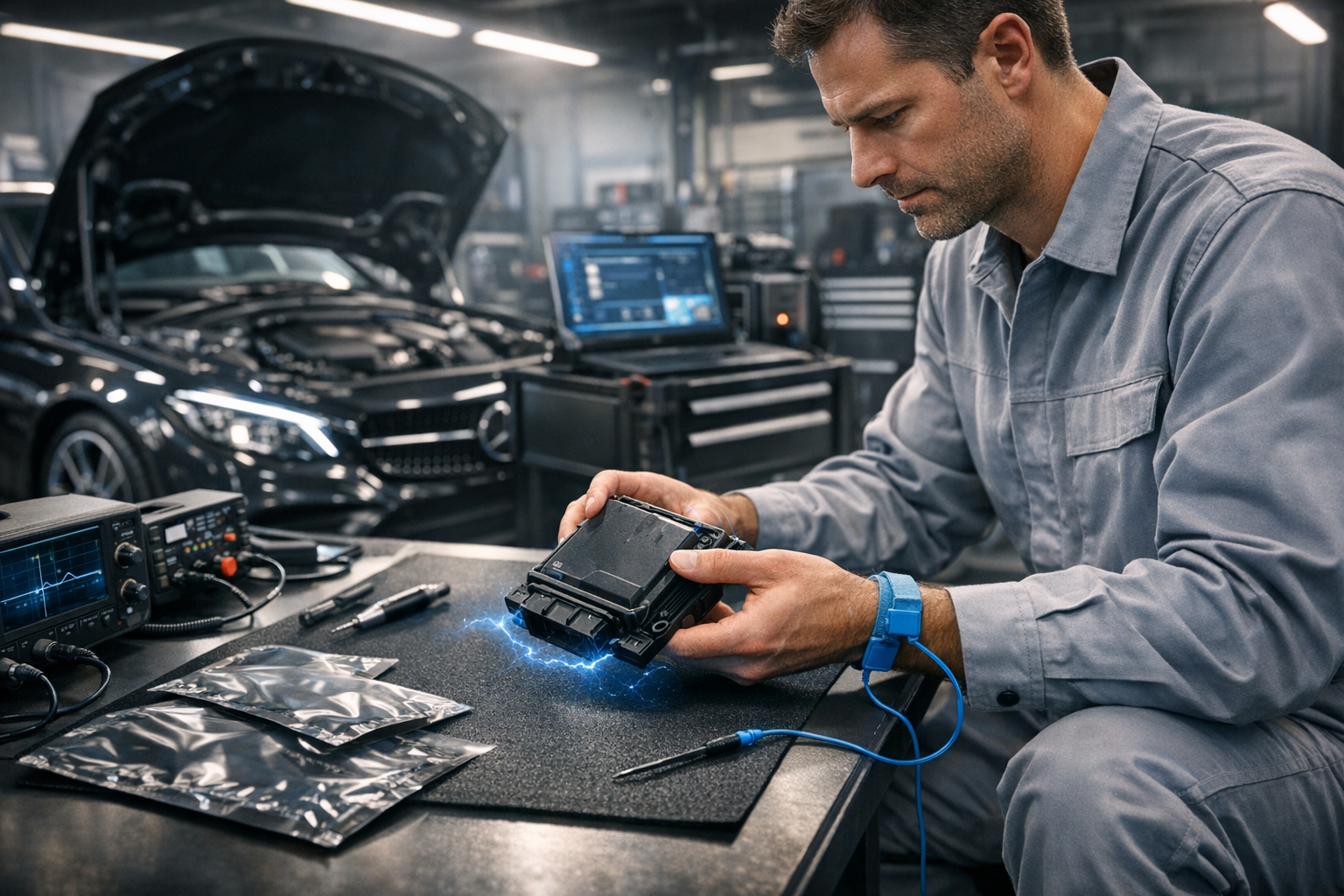 ESD Protection During ECU Repair: How to Prevent Hidden Electronic Damage
