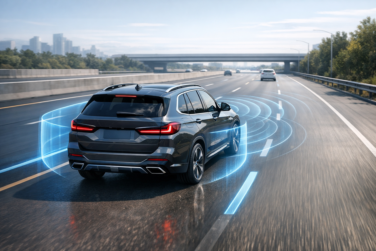 BMW Lane Keeping Assistant with Active Side-Collision Protection: How It Works
