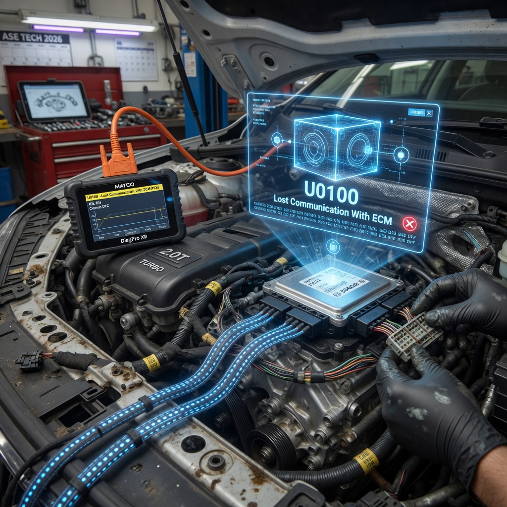 U0100 Code Fix: Lost Communication With ECM – Easy Diagnosis & Repair Guide 2026

