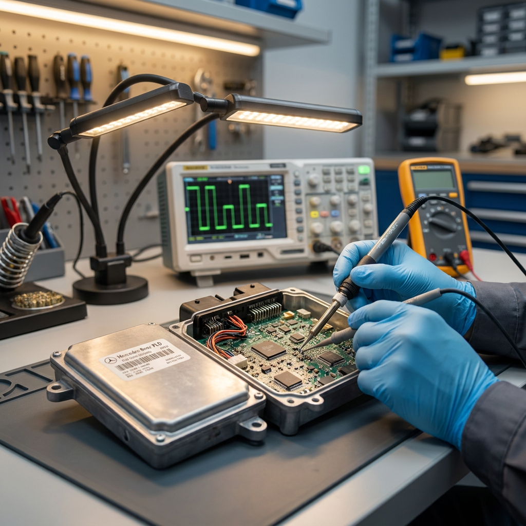 MB PLD Repair & Diagnosis: Fix Engine ECU Faults Like a Pro