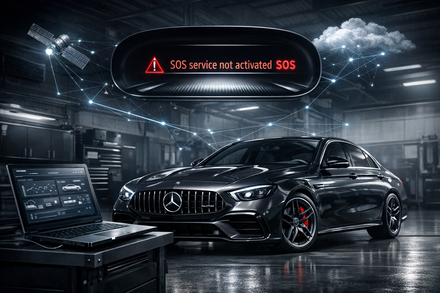 Mercedes-AMG SOS Service Not Activated After HERMES Programming: LI82.85-P-080507 Explained

