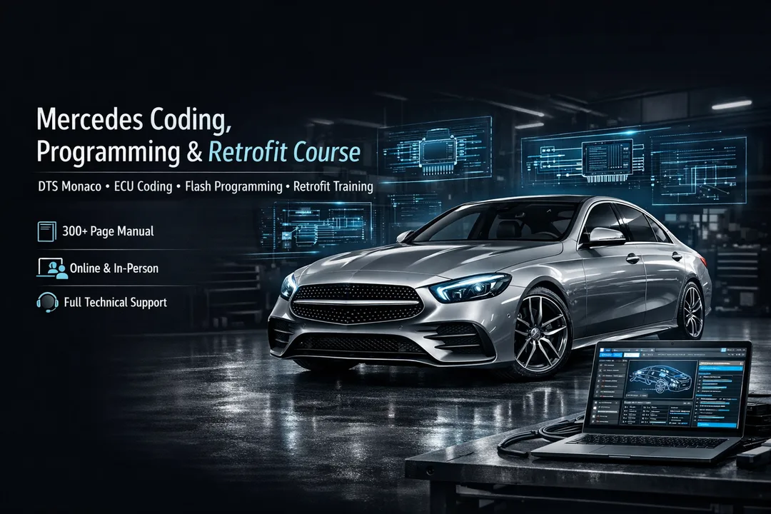 Mercedes Coding, Programming & Retrofit Course