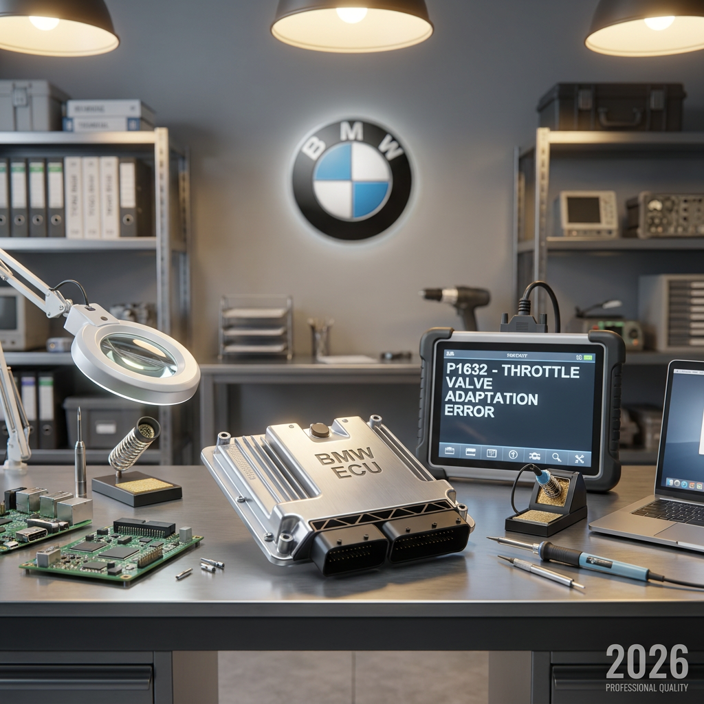 P1632 BMW ECU Repair: Fix Your Check Engine Light Fast & Easy