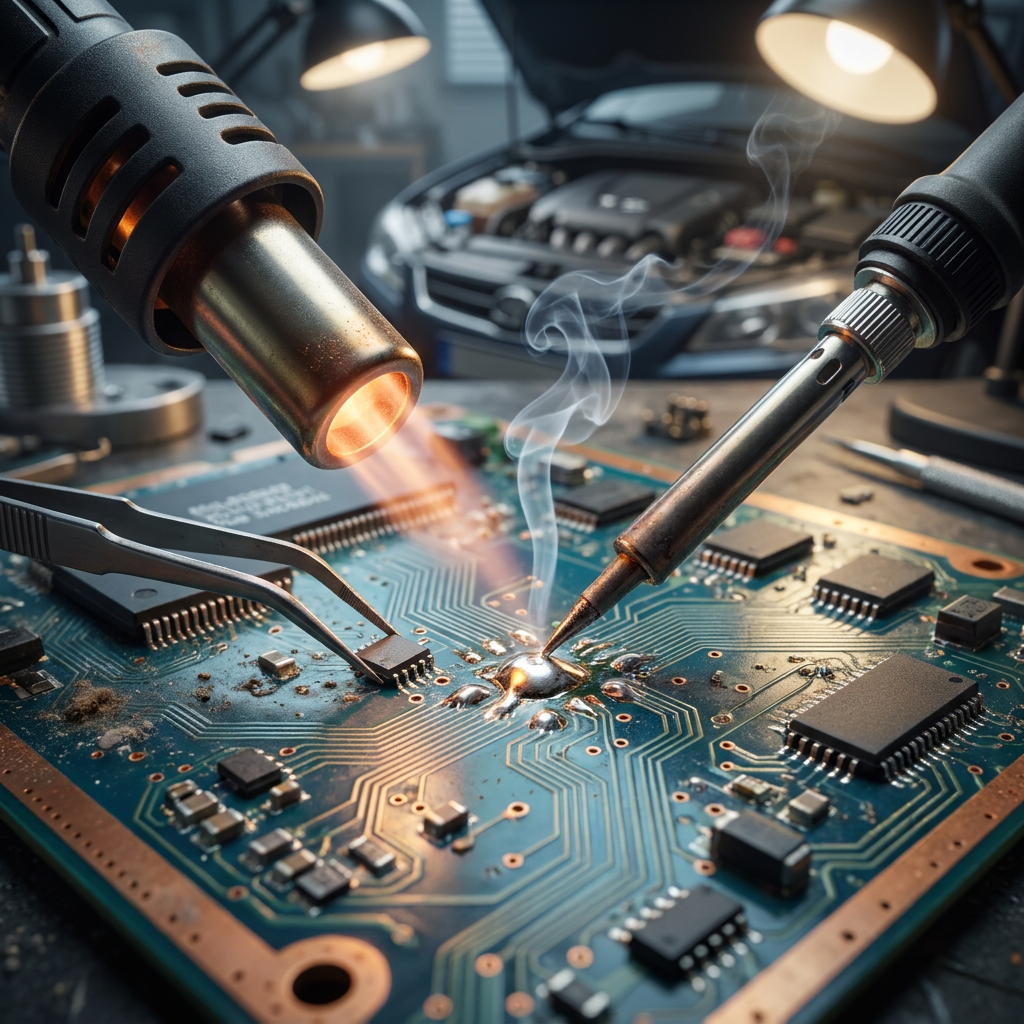 Reflow vs. Rework: The Repair Decision That Saves (or Kills) Your ECU