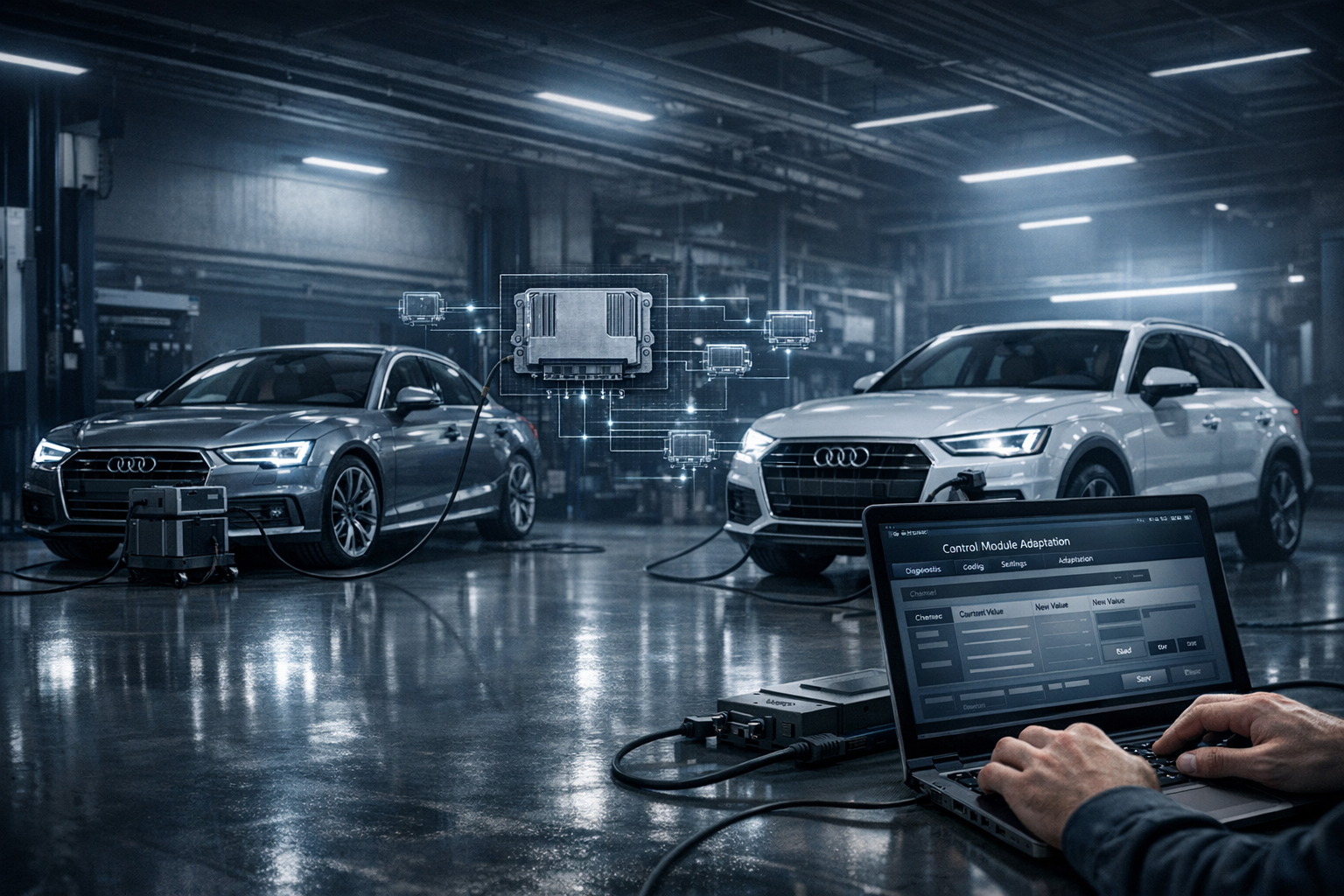 Audi Control Unit Replacement: Which Modules Need Online Adaptation?


