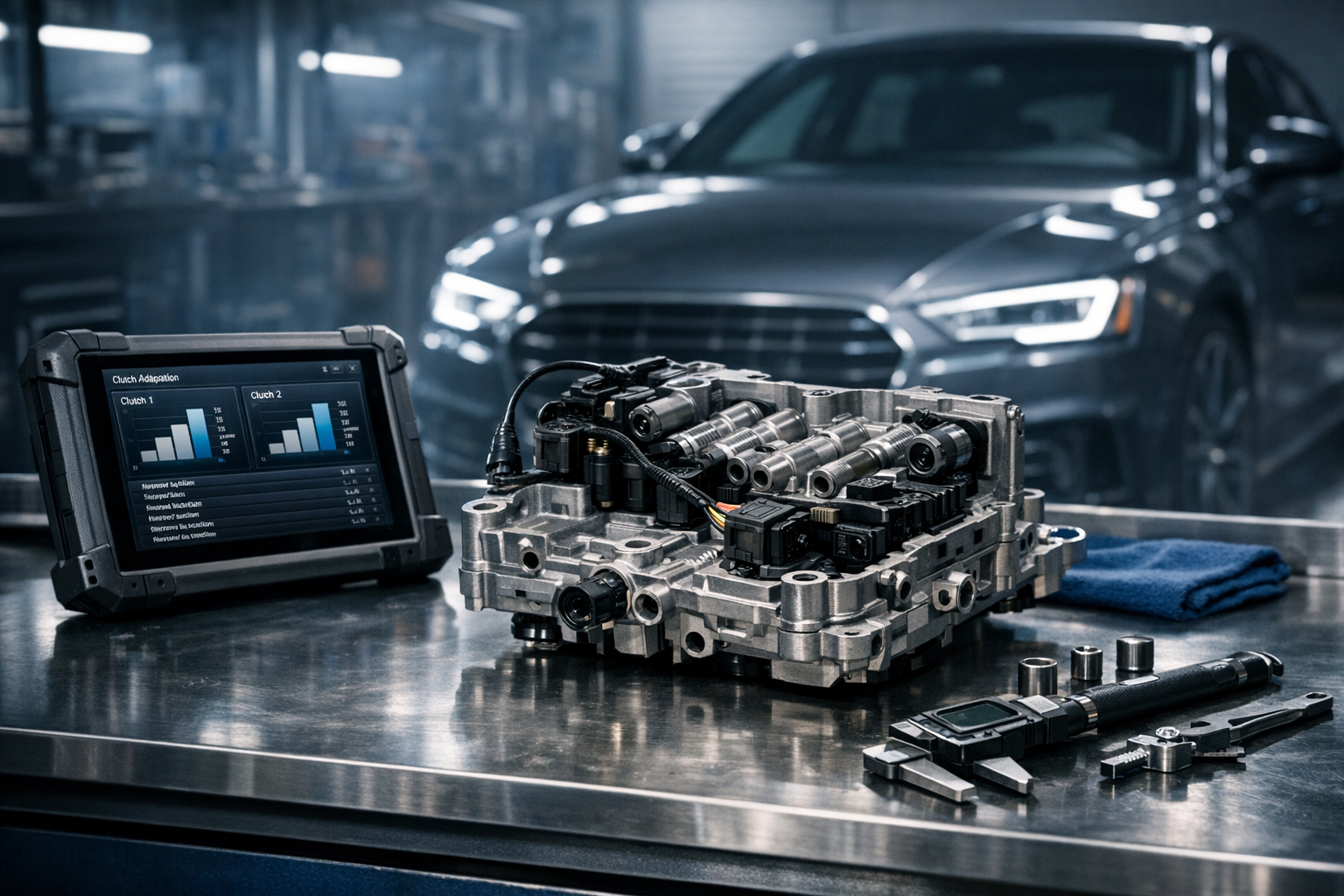 Volkswagen Audi OAM/DQ200 Valve Body Adaptation Guide: Clutch Learning, Adjustment and Fault Codes

