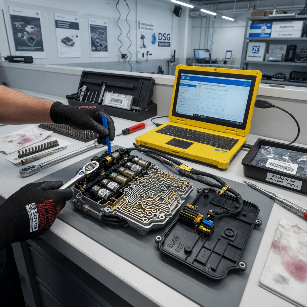 VW DSG Mechatronic Repair Guide: Fix It Right in 2026 Without the Dealer Price


