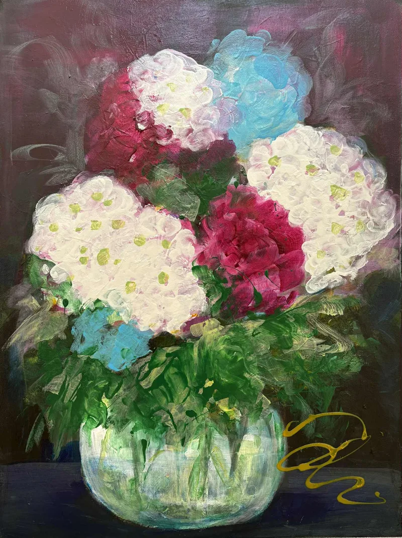 25P001  Floral Harmony