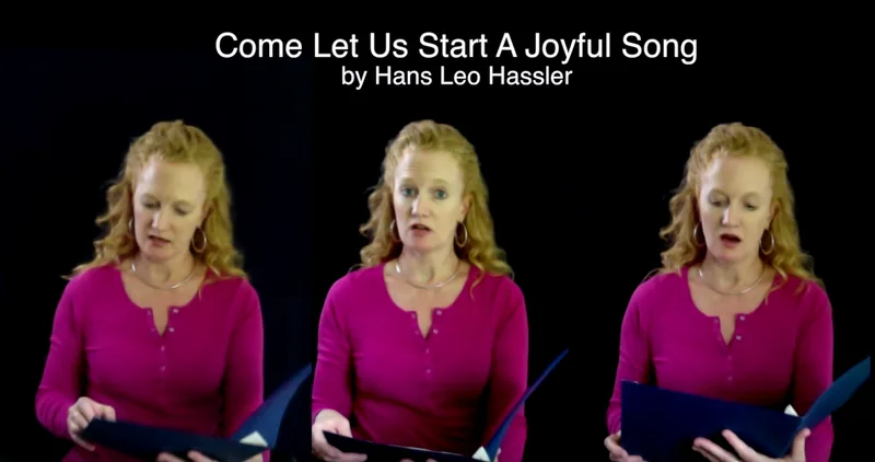 Come Let Us Start (Leo Hassler) SSA