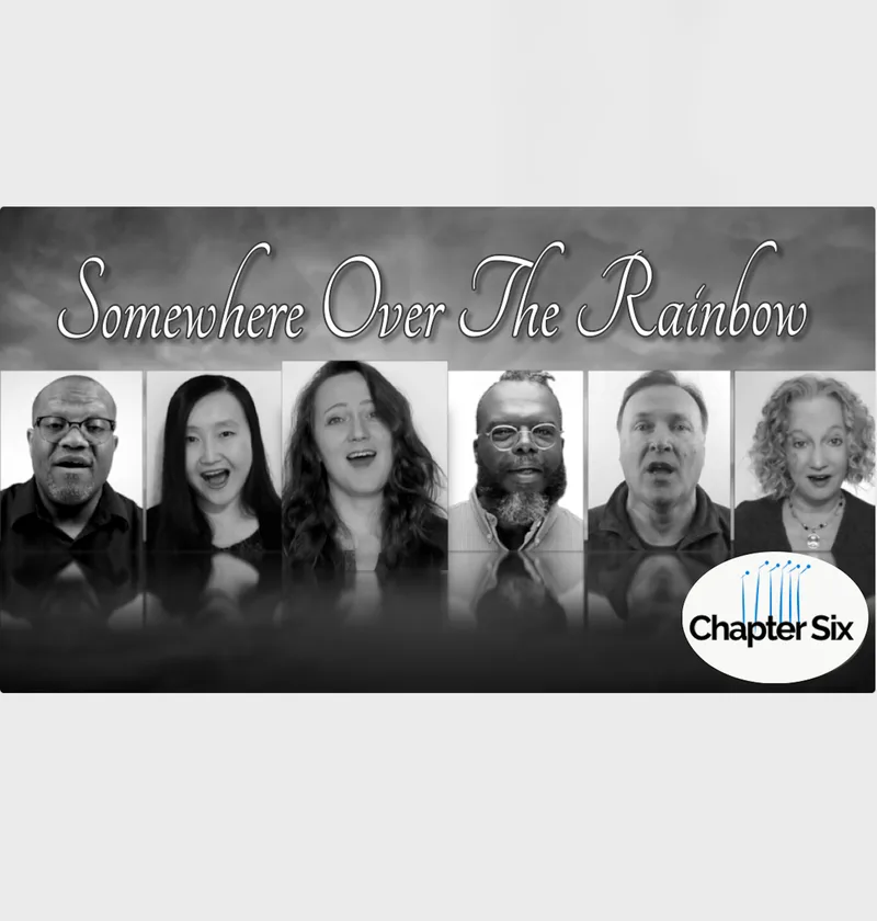 Somewhere Over The Rainbow mixed choir (arr. Julie Gaulke)