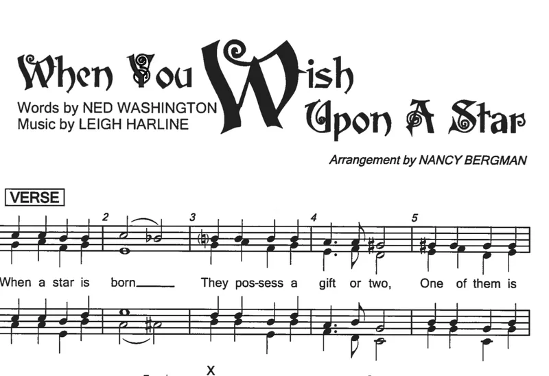 When You Wish Upon A Star (arr. Nancy Bergman)