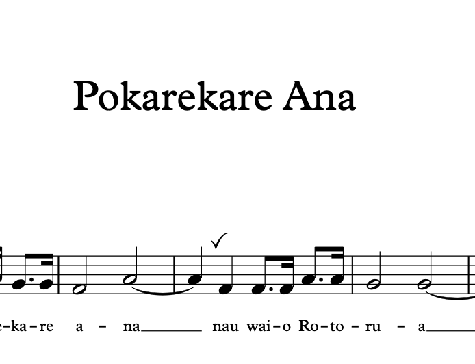 Pokarekare Ana (arr. Dorothy Horn)