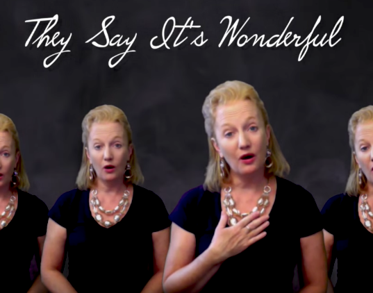 They Say It's Wonderful (Chordettes)