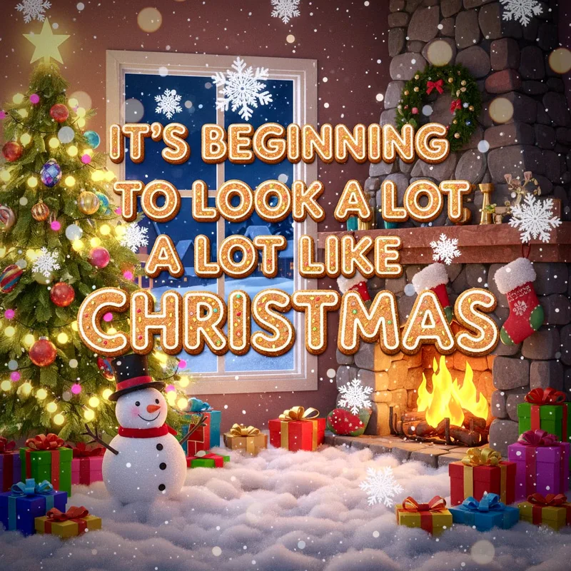 It's Beginning To Look A Lot Like Christmas (arr. Mac Huff)