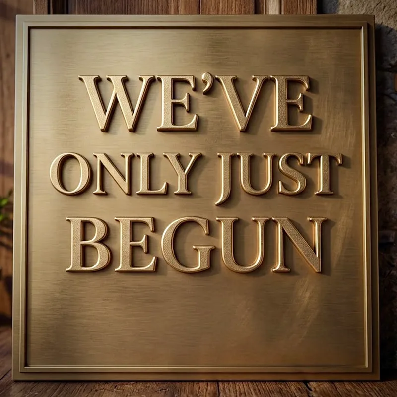 We've Only Just Begun (arr. Julie Gaulke)