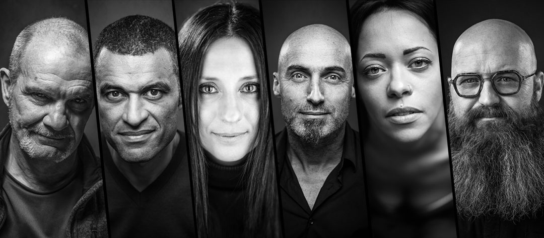 Atelier de formation photo en studio dédié à la gestion de la lumière et du portrait en noir et blanc