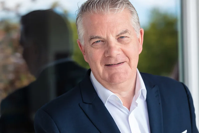 Portrait corporate d'un dirigeant réalisé à Strasbourg