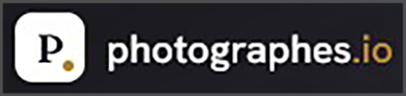 Logo de Photographes.io, un annuaire de photographes professionnels pour trouver un photographe selon sa spécialité et sa localisation
