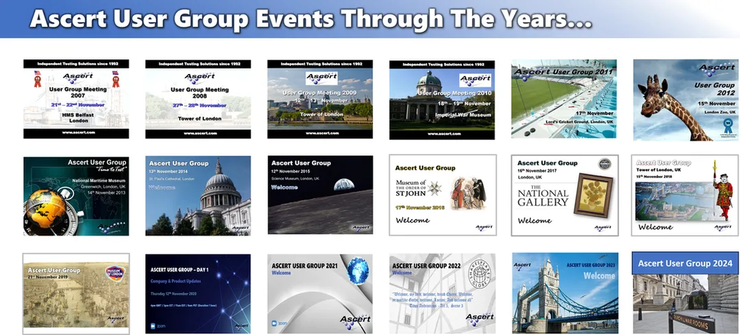 Previous User Group Events