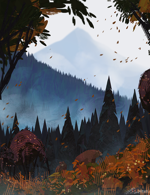 Autumn Woods (2019)