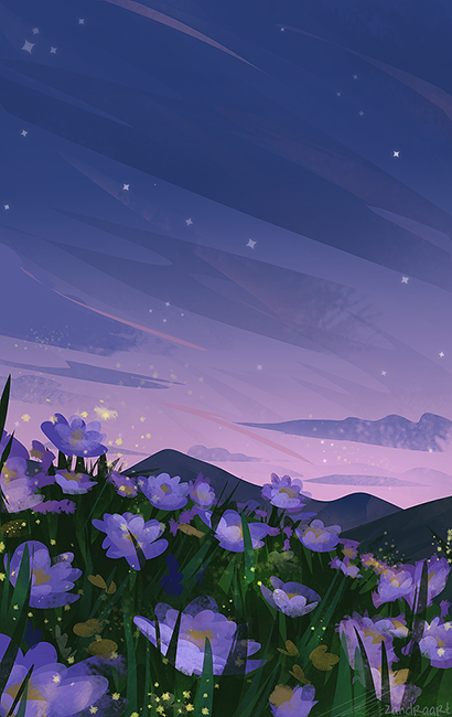 Purple Flowers (2015)