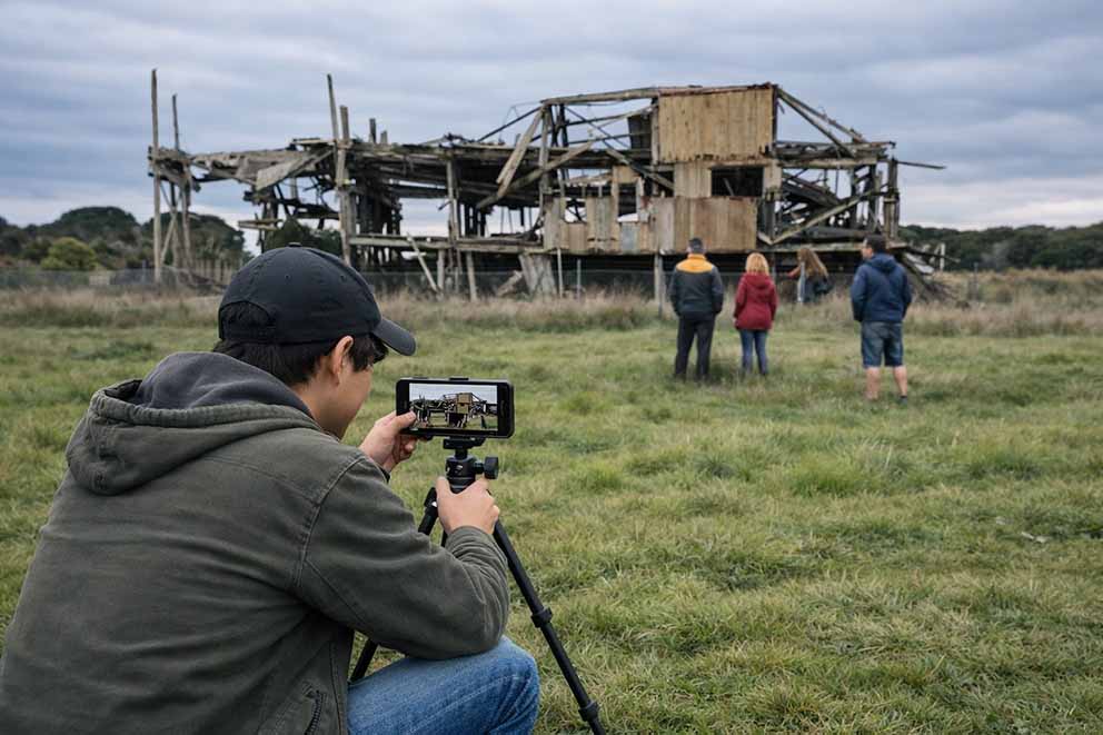 ​Lights, cameras, action
