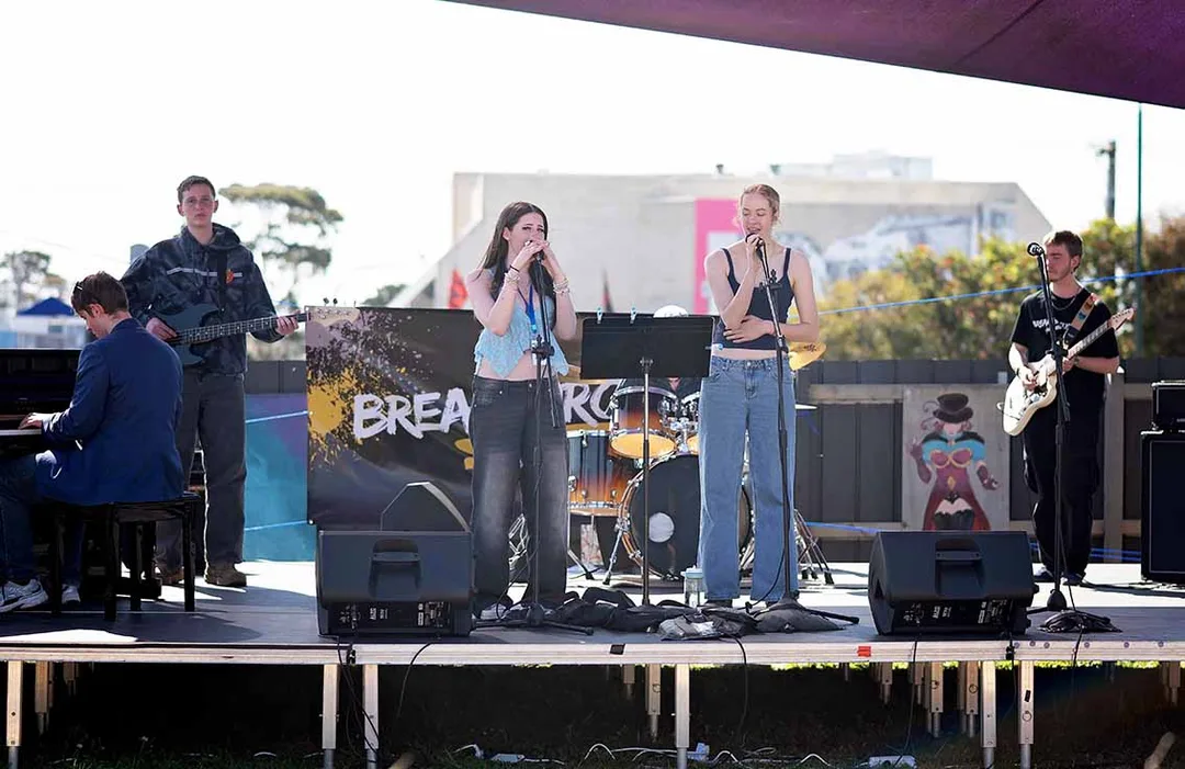 The Pretzels, Breakthrough Music Festival. Photo: Rachael Lyn Photography
