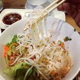 Salad with a splash