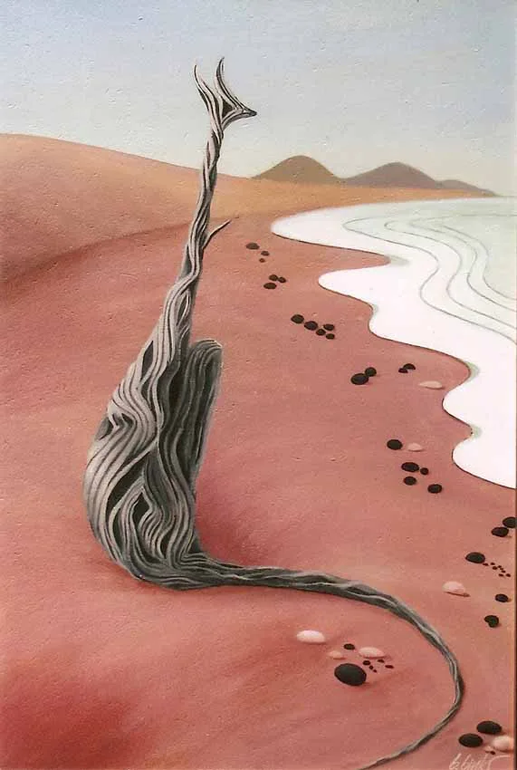 Driftwood Kangaroo by Bill Binks