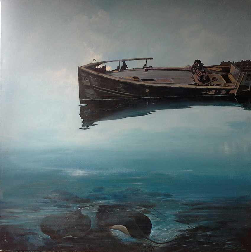 Rhyll artist in the frame