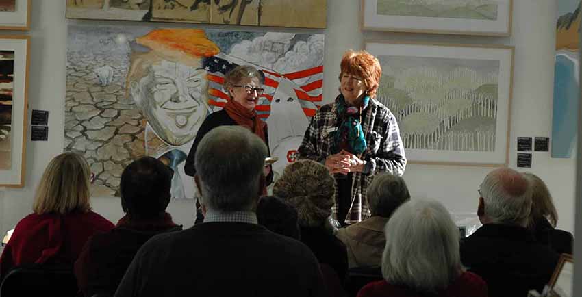 Artists draw the crowds